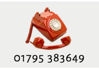 Call us on 01795 383649